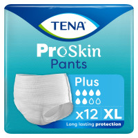 TENA PANTS PROSKIN PLUS XL '12  (niebieskie)  (792726)   (k=4)   (NEW)
