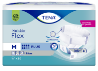 TENA FLEX PROSKIN PLUS M '30  (niebieskie)  (730431)   (k=3)