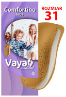VAYA COMFORTINO Wkładka typu 3/4 dla dzięcięcych stóp płasko-koślawych 31
