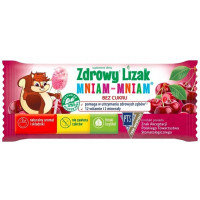 Starpharma Zdrowy Lizak Mniam-Mniam WIŚNIA bez cukru  1szt  (łezka)   ( d=40)