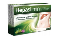 AFLOFARM HEPASLIMIN 30 tabl.  Utrzymuje zdrową wątrobę oraz prawidłową masę ciała