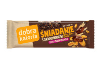 KUBARA Dobra Kaloria Baton Śniadanie gorzka czekolada 40g   (d=15)