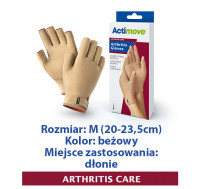 ACTIMOVE AC  Rękawiczki dla osób z zapaleniem stawów  rozm. M  beżowy  (7578321)
