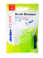 CD JORDAN  Czyściki do przestrzeni międzyzębowych  Clinic Brush BETWEEN XL   (k=10)