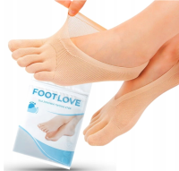 NEURON N17 Footlove Skarpetki pięciopalczaste na haluksy stopki 1 para