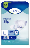 TENA SLIP PROSKIN PLUS L '10 OTC  (niebieskie)  (710701)   (k=4)