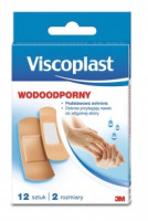 3M VISCOPLAST  Wodoodporny zestaw plastrów 2  rozmiary   pudełko  12szt   (k=14)