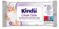 KINDII  Chusteczki dla niemowląt i dzieci Linen Care  50 szt   (pop-up)   (k=14)