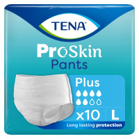 TENA PANTS PROSKIN PLUS L '10 OTC  (niebieskie)  (792651)   (k=4)   (NEW)