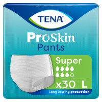 TENA PANTS PROSKIN SUPER L '30  (zielone)  (793640)   (k=2)   (NEW)