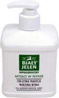 BIAŁY JELEŃ  Hipoalergiczne mydło w płynie z pompką  500ml   (k=6)