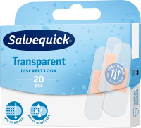 SALVEQUICK Plastry TRANSPARENT 20 szt