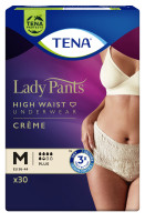 TENA Lady Pants Plus Creme M (75-105 cm), bielizna chłonna, 30sztuk