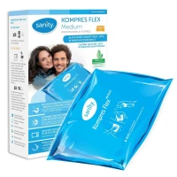 SANITY Kompres Flex SANITY Medium (19 cm x 22 cm) z pokrowcem