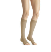 JOBST Podkolanówki Opaque AD, otwarte palce, klasa kompresji CCL1, Kolor naturalny, rozm. I (7061500180)