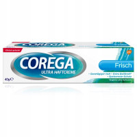 COREGA Krem do protez super mocny mocniejsze trzymanie + świeżość   40g  (import) (k=48)