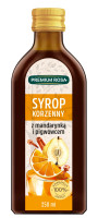 PREMIUM ROSA  Syrop Korzenny z Mandarynką i Pigwowcem  250ml   (d=8)
