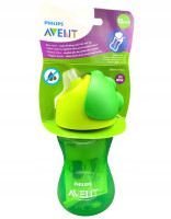 AVENT  Kubek z giętką słomką  12m  300ml  Boy   (798/01)