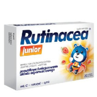 AFLOFARM RUTINACEA JUNIOR 20 tabl. do ssania  Wspomaga odporność
