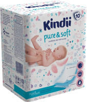 Podkłady jednorazowe Kindii Pure& Soft 10 szt. (60x60cm)