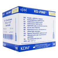 IGŁY INIEKCYJNE, KDM 1,1 x 40mm  100szt