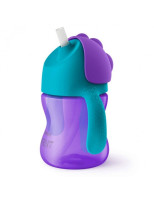 AVENT  Kubek z giętką słomką  9m+  200ml  Girl   (796/02)