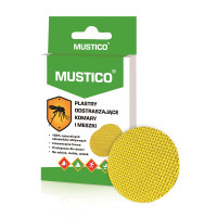 BIOVENA MUSTICO Plastry odstraszające komary i meszki  12szt