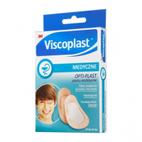 3M VISCOPLAST  OPTI-PLAST  Plastry okulistyczne w  rozmiarze  82mm x 57 mm   pudełko  10szt   (k=24)