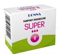 #DONNA  Tampony Super  8szt