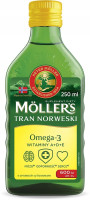 ++ORKLA Möller's Tran Norweski Cytrynowy 250 ml   (k=12)