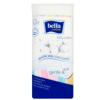 BELLA COTTON  Płatki Kosmetyczne kwadratowe 50szt  (k=30)