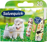 CD SALVEQUICK Plastry dla dzieci Animals Planet 20szt   (540624)   (k=12)