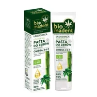 BIO MADENT  konopna, łagodząca pasta do zębów  100ml (k=12)