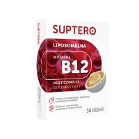 SUPTERO Liposomalna Witamina B12 30 kapsułek