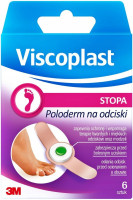 3M VISCOPLAST  Plastry na odciski z kwasem salicylowym   pudełko   6szt   (k=16)