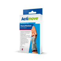 ACTIMOVE PRO  Orteza stabilizująca nadgarstek ze wzmocnieniem i z kompresją medyczną  rozm. XL (lewa) biały  (7349746)   (k=12)