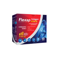 FLEXAP Kolagen Forte smak porzeczka - żurawina 30 saszetek