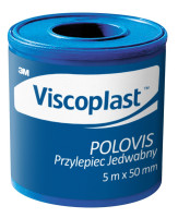 3M VISCOPLAST  POLOVIS Przylepiec Jedwabny w  rozmiarze  5m x 50mm   rolka  1szt   (k=8)