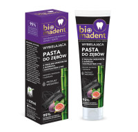BIO MADENT  wybielająca pasta do zębów z węglem drzewnym z bambusa i ekstraktem z fig  100ml (k=12)