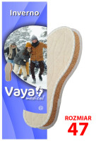 VAYA INVERNO termoizolacyjne pełne wkładki z wełną i korkiem 47