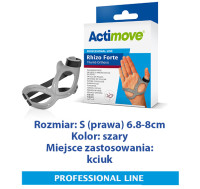 ACTIMOVE PRO  Rhizo Forte Orteza kciuka  rozm. S (prawa)  szary  (7623800)