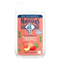 J&J  LE PETIT MARSEILLIAIS  Żel pod prysznic Biała Brzoskwinia/Nektarynka BIO  250ml   (k=12)