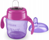AVENT Kubek z ustnikiem  6m+  200ml  Różowy   (551/03)