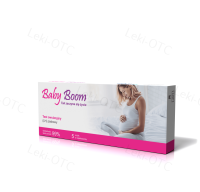 BABY BOOM TEST  Owulacyjny paskowy  5szt