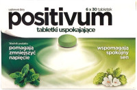 AFLOFARM POSITIVUM Tabletki uspokajające  6 x 30 tab. (k=28)