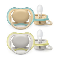 AVENT  Smoczki do uspokajania ULTRA AIR  0-6m  Unisex  2szt   (085/15)