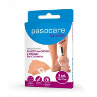 PASOCARE  Plastry NA ODCISKI Z KWASEM SALICYLOWYM specjalist plus. 8szt