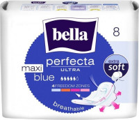 BELLA PODPASKI  Supercienkie PERFECTA Maxi Blue 8szt  SK (k=30)