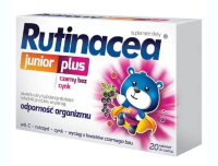 AFLOFARM RUTINACEA JUNIOR PLUS 20 tabl. do ssania  Wspomaga odporność