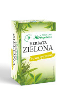 HERBAPOL  HERBATA ZIELONA Z TRAWĄ CYTRYNOWĄ  FIX  (20x3g)   (d=10)